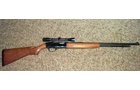 Western Field Mod 880A-ECH, 22 Cal, with red field scope 4X - Calvin Clamme Estate - Farm Equipment & Gun Inventory Auction